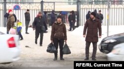 Мигранты в Москве. Архивное фото