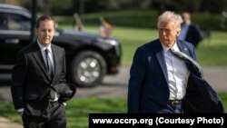 Серхио Гор жана Дональд Трамп.