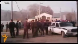 В Таласской области произошли столкновения митингующих с милицией