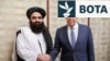 Ministri i Jashtëm rus, Sergei Lavrov, gjatë takimit me ministrin e Jashtëm taliban, Amir Kham Muttaqi. Rusi, tetor 2024. 