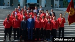 Кыргызс спортчулары жана Атамбаев