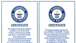 Olimpiýa şäherçesiniň iki desgasy Ginnesiň rekordlar kitabyna girizildi