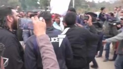 اسلام اباد کې خبریالانو د برېښنايي جرمونو مخنیوي ترمیمي قانوني مسودې منظورۍ ضد احتجاج کړی
