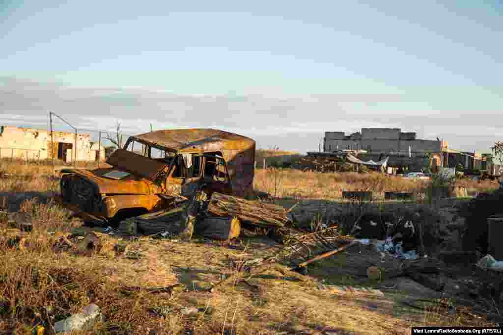 Згорілий УАЗ​