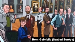 A Magyar Brand Kulturális Egyesület installácóján a Nobel-díjas Karikó Katalin is szerepel