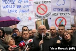 Goran Rakiq njofton se ka dhënë dorëheqje nga posti i kryetarit të Mitrovicës së Veriut. 27 nëntor, 2018.