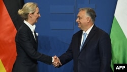 Алис Вајдел и Виктор Орбан