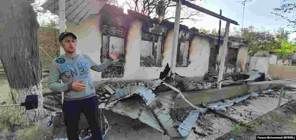 Кишлак Сомониён, джамоат Чоркух Исфаринского района, 2 мая 2021 года.&nbsp;