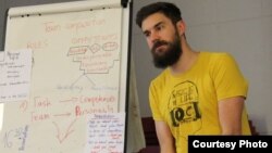 Блажен Малески, претседател на Националниот младински совет на Македонија