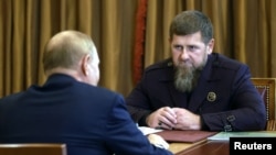 Владимир Путин и Рамзан Кадыров, август 2024 года