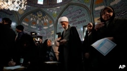 تصویری از روز برگزاری انتخابات مجلس شورای اسلامی و مجلس خبرگان در تهران