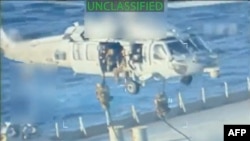 Forțele americane au descins pe nava The Skipper, în largul coastelor Venezuelei, pe 10 decembrie.