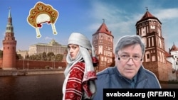 Фотакаляж. Павел Церашковіч (справа)