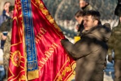 Зустріч Володимира Зеленського з військовими на Донбасі, грудень 2019 року