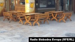 Илустрација - Затворен ресторан во Старата скопска чаршија