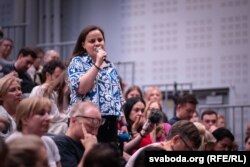 Сустрэча са Сьвятланай Алексіевіч у Варшаве, 16 чэрвеня 2025 году