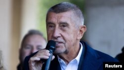 Fostul prim-ministru ceh și lider al partidului ANO, Andrej Babiš.