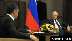 Встреча Путина и Жапарова, Сочи, 24 мая 2021 года