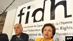 شیرین عبادی با وضع تحریم‌های اقتصادی علیه ایران مخالفت کرده است.