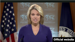 Пресс-секретарь Госдепа Хизер Ноерт (архив) 