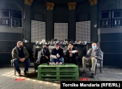 ასოციაცია „საქართველოს კულტურისა და შემოქმედებითი ინდუსტრიების ერთობის“ წარმომადგენლები.