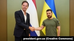 Після вступу на посаду генсекретаря НАТО Марк Рютте вже відвідував Україну. Архівне фото 