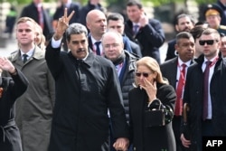 Președintele venezuelean, Nicolas Maduro, la festivitățile de Ziua Victoriei, la Moscova, 9 mai 2025