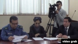 Хумайро Мирова Бажы кызматынын пресс жыйынында