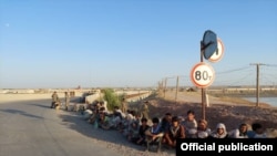 Тажикстандын аймагына кире качкан ооган аскерлери