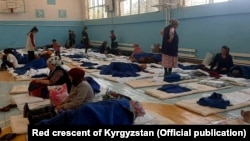 Коопсуз жайга көчүрүлгөн жарандар. Баткен 30.04.2021.