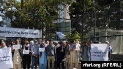 اعتراض ترجمان افغانستان که با نظامیان بریتانیایی کار کرده‌اند