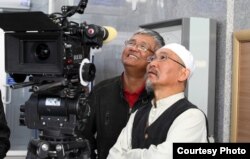 Со съемок фильма "Кентавр".