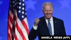 ABŞ-yň täze saýlanan prezidenti Jo Baýden.