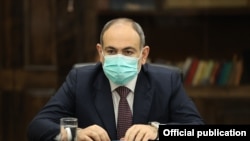 Премьер-министр Никол Пашинян в Гюмри, 17 февраля 2021 г.