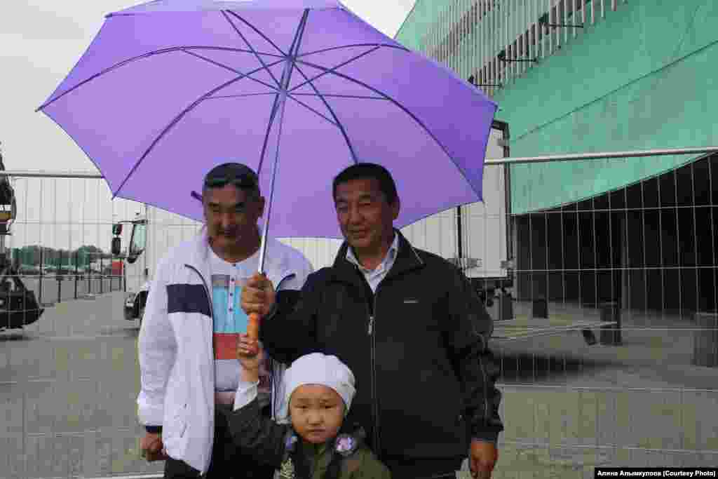 "Митингующие" из Кыргызстана