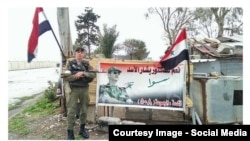 Сириядагы орусиялык жоокерлер. "ВКонтакте" социалдык желесинен алынган сүрөт. 