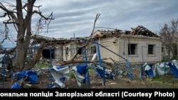 Urmările atacurilor rusești cu drone în regiunea ucraineană Zaporojie din ultimele 24 de ore. 