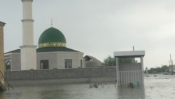 Өргебас ауылындағы мешіт. Мақтарал ауданы, 3 мамыр 2020 жыл.