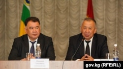 Туйгунаалы Абдраимовду жамаатка вице-премьер-министр Кубатбек Боронов тааныштырды. 25-май, 2018-жыл