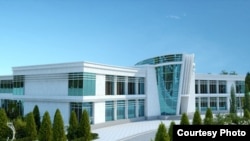 Daşoguzdaky saglyk binasy