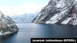 Токтогул суу сактагычы, Жалал-Абад облусу, 18-январь, 2013