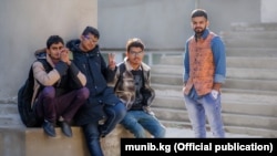 Студенты из Индии в Бишкеке