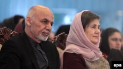 Ашраф Гани и его супруга Рула Гани. Архивное фото 