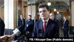 Președintele României, Nicușor Dan, înainte de summitul de la Helsinki.