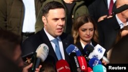 Kryetari i LDK-së, Lumir Abdixhiku. Fotografi nga arkivi. 