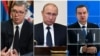 Александар Вучиќ, Владимир Путин и Ивица Дачиќ - комбинирана фотографија
