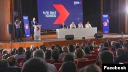 Блок «Айастан» проводит предвыборную встречу с избирателями в Сюнике (архив)