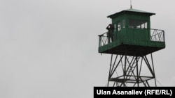 Кыргыз-кытай чек арасы кароол мунарасы.  6-сентябрь, 2012-жыл. 