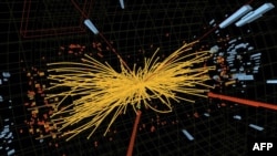 Higgs bölejigi bilen bagly geçirilen synagdan bir görnüş