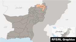 په بلوچستان کې د پښتون مېشتې سیمی ژوب نقشه.